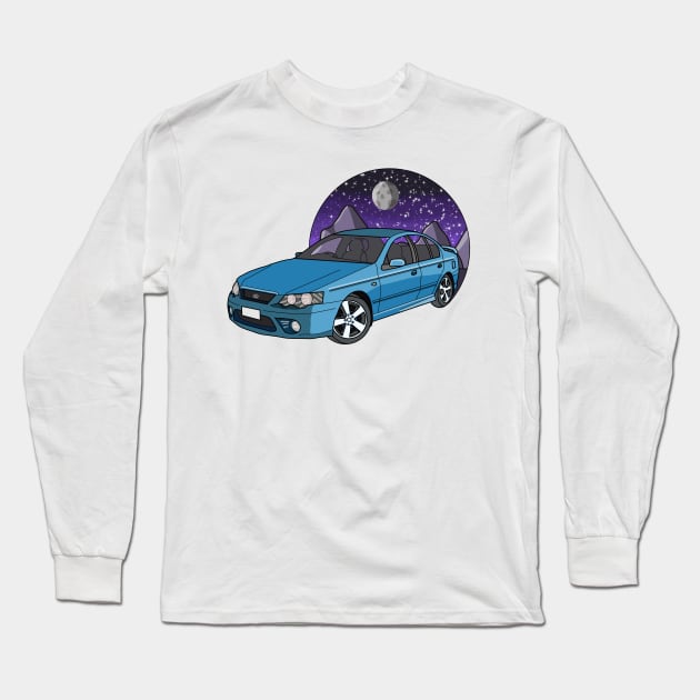 bf xr6 ford car Long Sleeve T-Shirt by Artbychb
